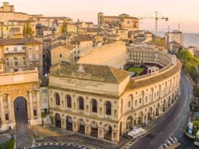 vista su Macerata durante un tour NCC Torquati Carlo